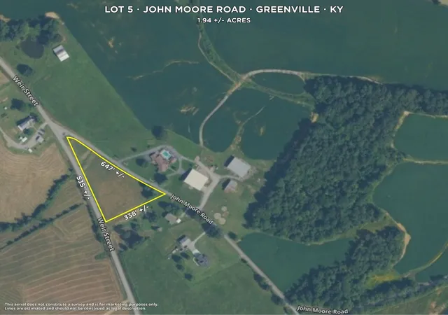 Photo 1 of Land for sale at 0 John Moore Rd, Greenville, KY 42345 | MLS# 3615284 | Listing updated on 2026-10-08