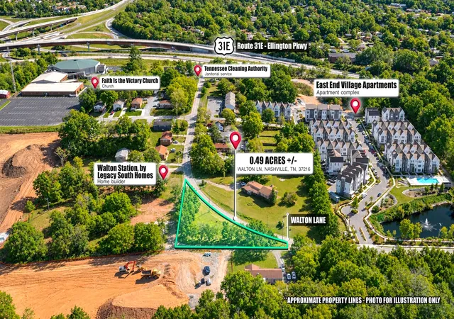 Land for sale at 0 Walton Ln, Nashville, TN 37216 | MLS# 3619681