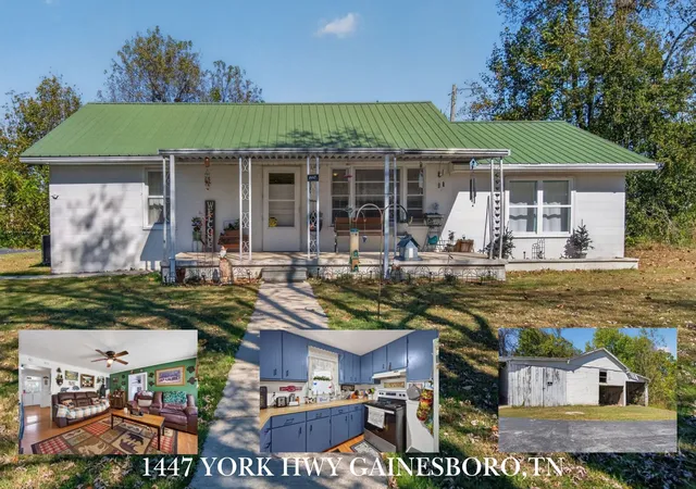 Photo 1 of Single family home for sale at 1447 York Hwy, Gainesboro, TN 38562 | MLS# 3623954 | Listing updated on 2026-10-28