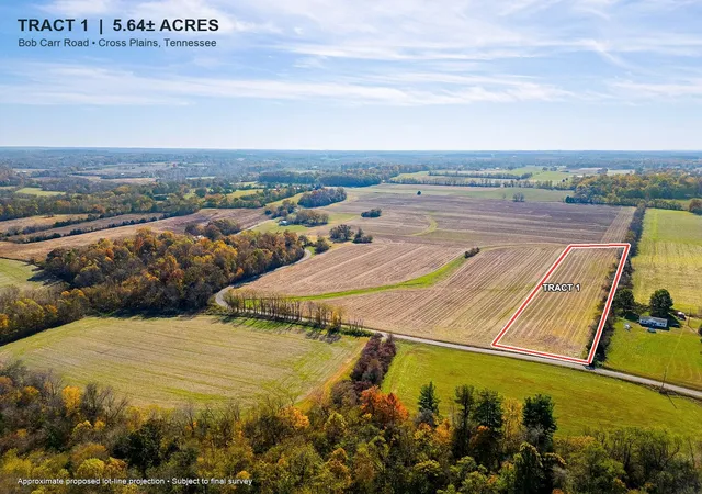 Photo 1 of Land for sale at 1 Bob Carr Rd, Cross Plains, TN 37049 | MLS# 3628316 | Listing updated on 2026-10-29