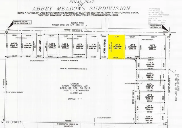 Homes for sale in Montpelier, OH | 640 W Brown Rd, Montpelier, OH 43543 | MLS# 10009204