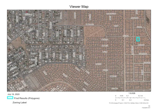 1st image of 0 Keuka, Horizon City, TX 79928 | MLS# 830647