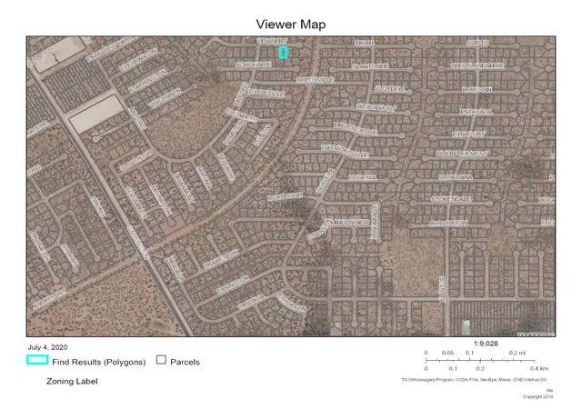 Land for sale at Tbd Venwert, Horizon City, TX 79928 | MLS# 865233