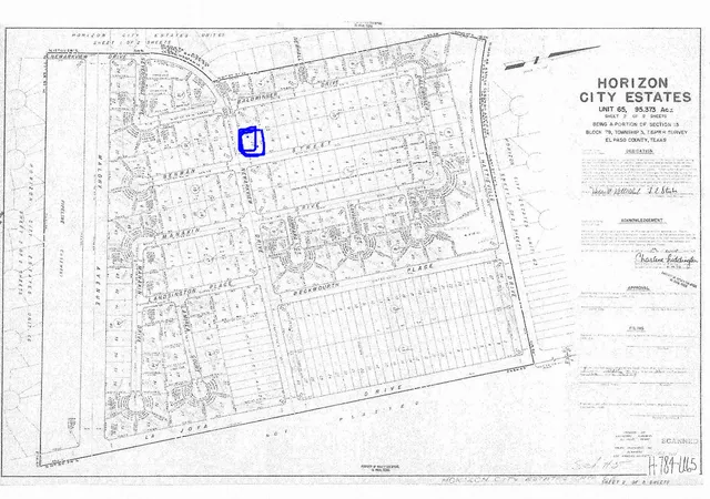 Photo 2 of Land for sale at 0 Benwan, Horizon City, TX 79927 | MLS# 868516 | Listing updated on 2026-01-07