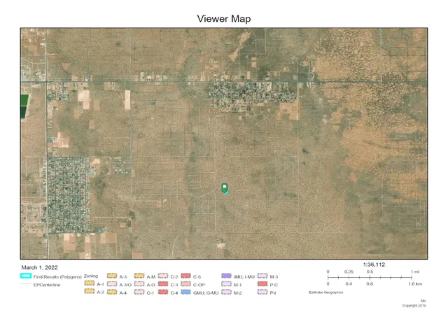 Photo 3 of Land for sale at 0 Onalaska Ave, El Paso, TX 79915 | MLS# 886250 | Listing updated on 2026-01-07