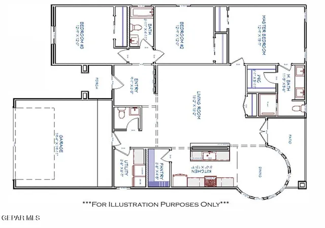 Photo 3 of Single family home for sale at 12306 Luz Bonita Way, Clint, TX 79836 | MLS# 907961 | Listing updated on 2026-09-11