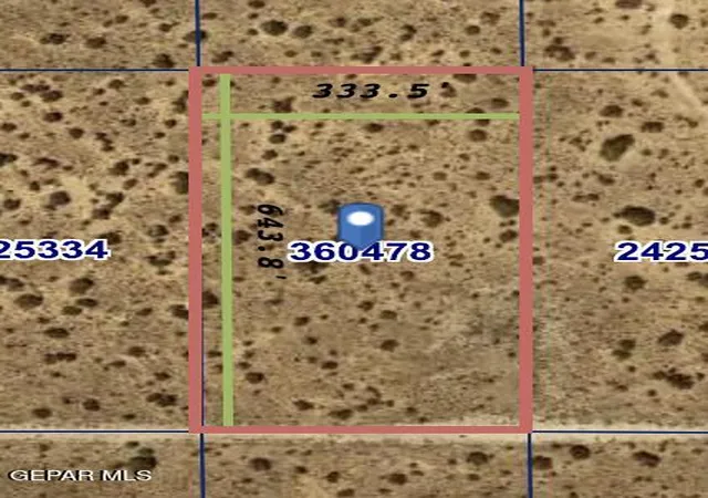 Land for sale at Tbd, El Paso, TX 79928 | MLS# 913702 | Listing updated on 2026-06-27