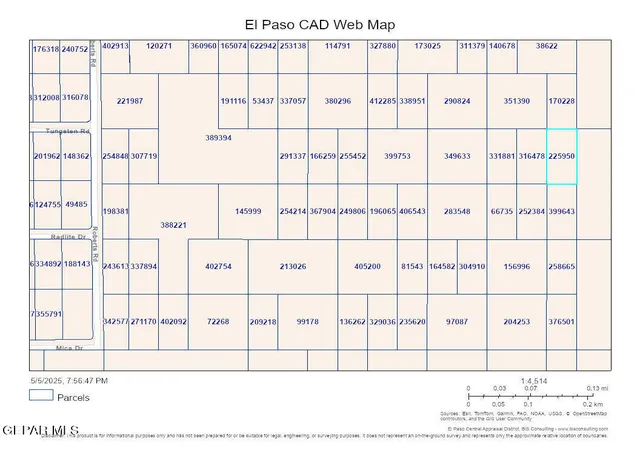 Photo 2 of Land for sale at Pn 225950 Tbd, El Paso, TX 79928 | MLS# 921927 | Listing updated on 2026-09-23