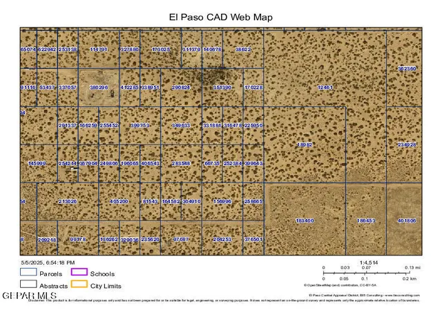 Photo 3 of Land for sale at Pn 225950 Tbd, El Paso, TX 79928 | MLS# 921927 | Listing updated on 2026-09-23