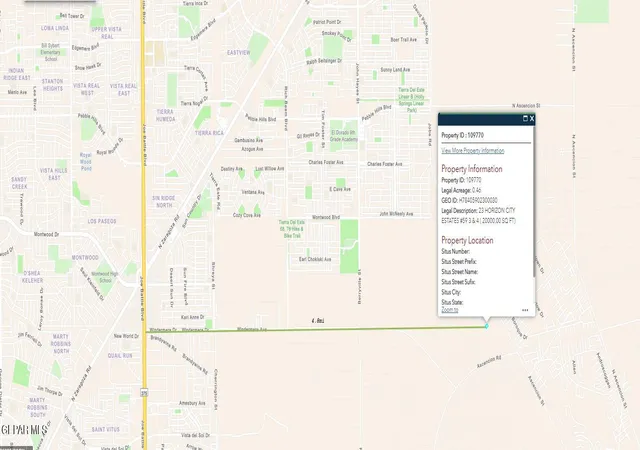 Land for sale at 23 Horizon City Estates #59 3&4 (20000Sf), El Paso, TX 79928 | MLS# 932312