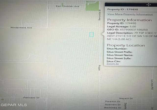 Photo 3 of Land for sale at Pn 179490 Tbd, El Paso, TX 79928 | MLS# 934481 | Listing updated on 2026-09-22
