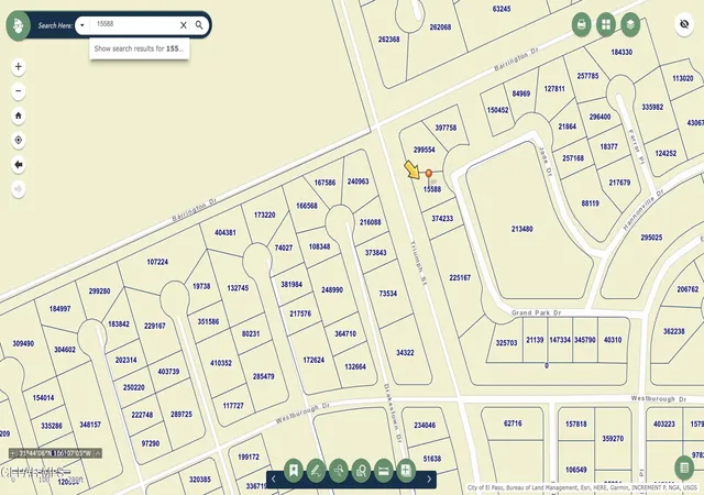 Photo 1 of Land for sale at Tbd Triumph St, Horizon City, TX 79928 | MLS# 935775 | Listing updated on 2026-05-07