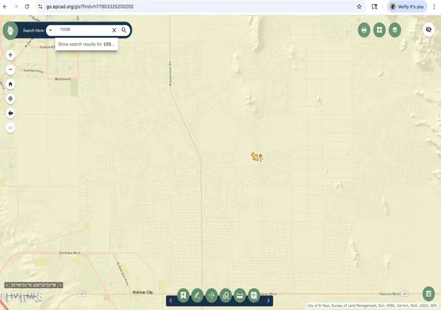 Photo 4 of Land for sale at Tbd Triumph St, Horizon City, TX 79928 | MLS# 935775 | Listing updated on 2026-05-07