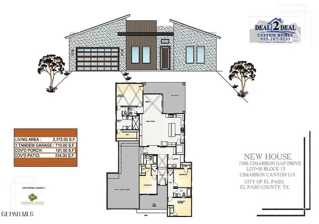 2nd image of 7336 Cimarron Gap Dr, El Paso, TX 79911 | MLS# 937164
