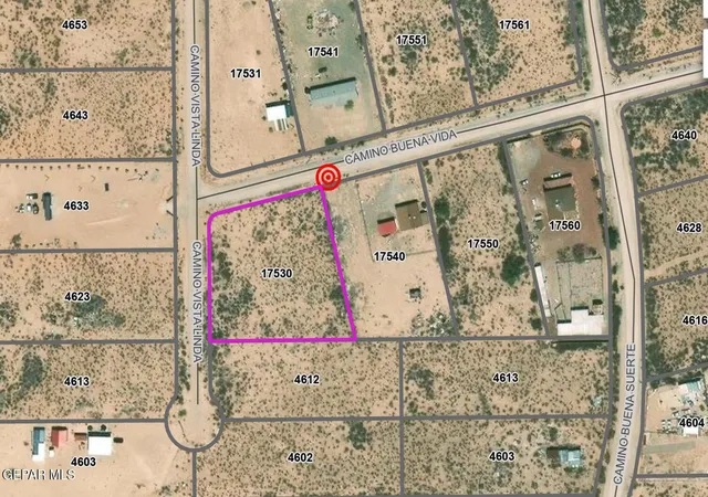 Photo 2 of Land for sale at 17530 Camino Buena Vida, El Paso, TX 79938 | MLS# 936884 | Listing updated on 2026-04-28