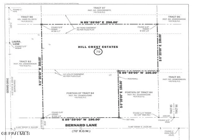 Photo 2 of Land for sale at 13741 Bernard Ln, El Paso, TX 79938 | MLS# 937012 | Listing updated on 2026-07-22