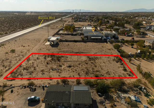 Photo 3 of Land for sale at 14871 Horizon Blvd, El Paso, TX 79928 | MLS# 937378 | Listing updated on 2026-06-03