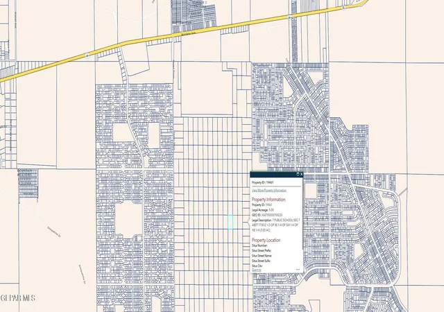 Photo 1 of Land for sale at Pn  19461 Tbd, El Paso, TX 79938 | MLS# 943053 | Listing updated on 2026-04-29