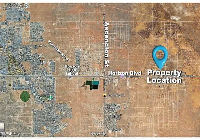 Photo 3 of Land for sale at 10 Bemus Ave, Horizon City, TX 79928 | MLS# 940745 | Listing updated on 2026-09-15