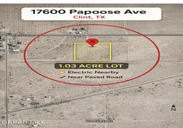 Homes for sale in Clint, TX | 17600 Papoose Avenue, Clint, TX 79928 | MLS# 941587