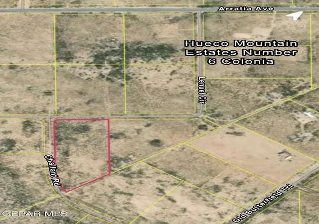 Photo 3 of Land for sale at 17500 Lemuel Cir, El Paso, TX 79938 | MLS# 942016 | Listing updated on 2026-05-29