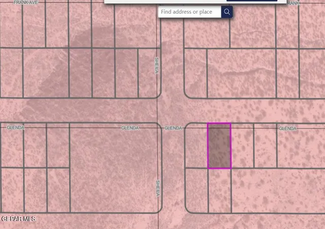 Photo 1 of Land for sale at Lot 40 Glenda, El Paso, TX 79938 | MLS# 942965 | Listing updated on 2026-04-28