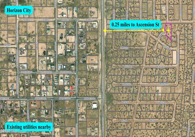 3rd image of Tbd Abner Ct, Horizon City, TX 79928 | MLS# 944021