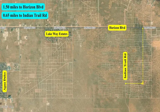 5th image of Tbd Grinnell Ave, Horizon City, TX 79928 | MLS# 944072