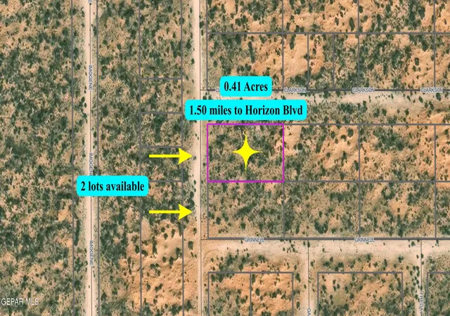 1st image of Tbd Clarkson Ave, Horizon City, TX 79928 | MLS# 944076