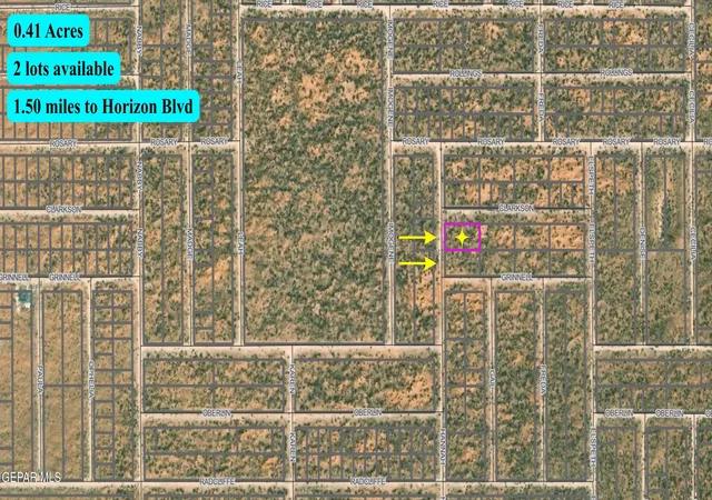 2nd image of Tbd Clarkson Ave, Horizon City, TX 79928 | MLS# 944076