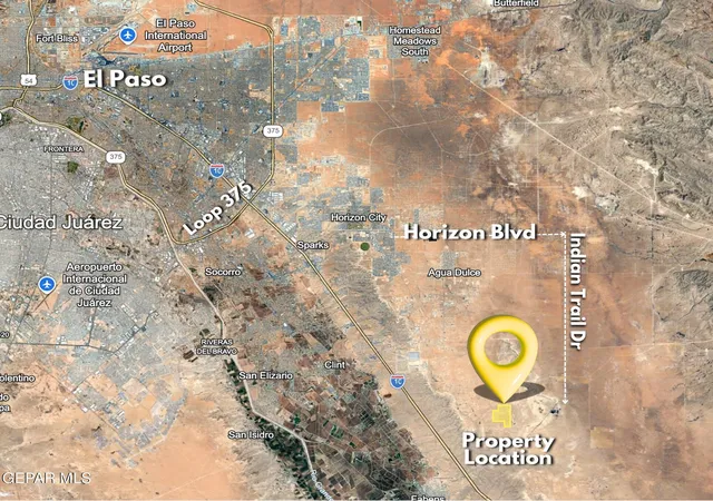 2nd image of 360 Acres San Felipe St, El Paso, TX 79928 | MLS# 944868