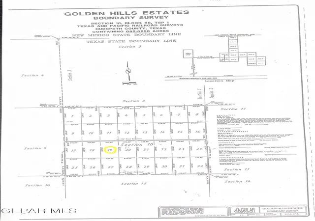 Photo 2 of Land for sale at 68 Sec 10 Golden Hills Ests, Dell City, TX 79837 | MLS# 945034 | Listing updated on 2026-06-01