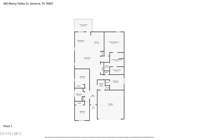 35th image of 365 Mercy Tellez, Socorro, TX 79927 | MLS# 946438