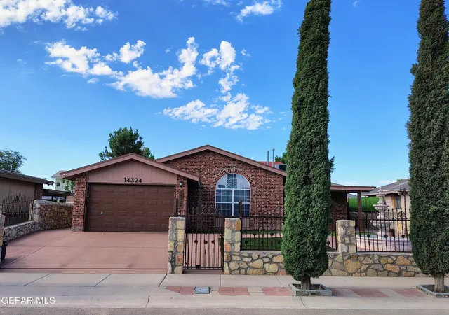 Photo 1 of Single family home for sale at 14324 Puentecillas Dr, El Paso, TX 79928 | MLS# 947608 | Listing updated on 2026-10-01