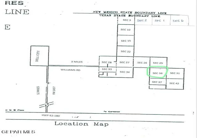 Photo 4 of Sale Pending at 68 Tsp 1 S Ec 36 Tp Golden Hills Lot 16 St, Dell City, TX 79837 | MLS# 947933 | Listing updated on 2026-10-02