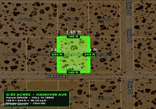 Photo 1 of Land for sale at Pn 205336 Pn 205336, El Paso, TX 79928 | MLS# 948788 | Listing updated on 2026-08-04