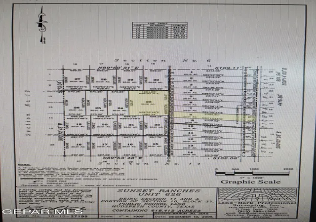 Photo 1 of Land for sale at 37 Sec 11 Psl Sun Rches #626 Lot 8 & 23, Sierra Blanca, TX 79851 | MLS# 948764 | Listing updated on 2026-08-04