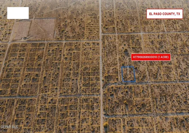 Photo 1 of Land for sale at Pn 385877 Palmetto St, El Paso, TX 79928 | MLS# 948597 | Listing updated on 2026-09-09