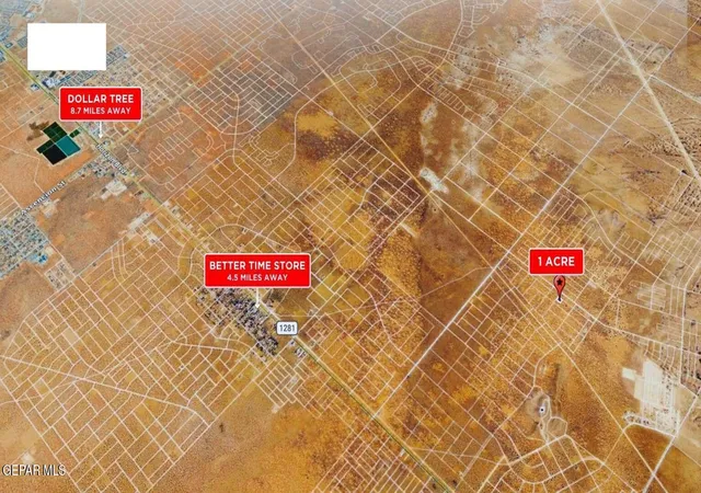 Photo 4 of Land for sale at Pn-385877 Palmetto St, El Paso, TX 79928 | MLS# 948597 | Listing updated on 2026-09-09