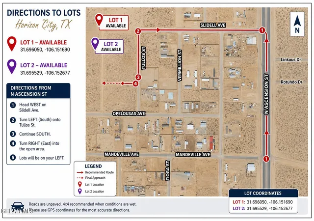Photo 2 of Land for sale at 383 Horizon City Ave, El Paso, TX 79928 | MLS# 949171 | Listing updated on 2026-08-11