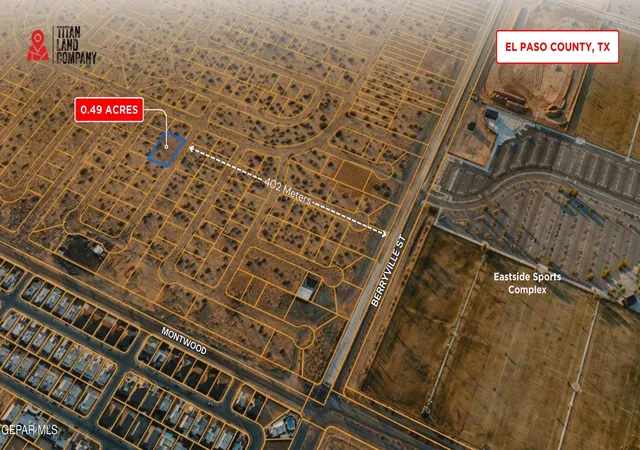 Photo 3 of Land for sale at Pn192059 Sholi Dr, El Paso, TX 79938 | MLS# 948840 | Listing updated on 2026-08-05