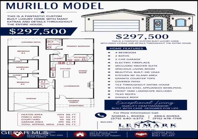 Photo 1 of Single family home for sale at 1158 Marquitos Ave, Anthony, NM 88021 | MLS# 952865 | Listing updated on 2026-10-16