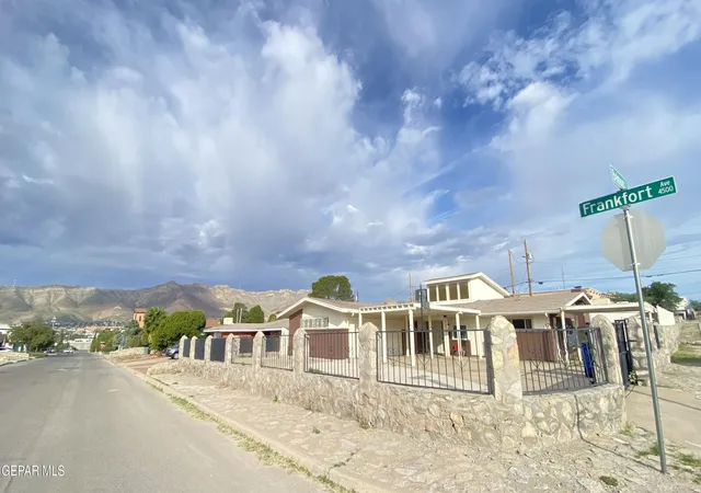 Single family home for sale at 4531 Frankfort Ave, El Paso, TX 79903 | MLS# 953374