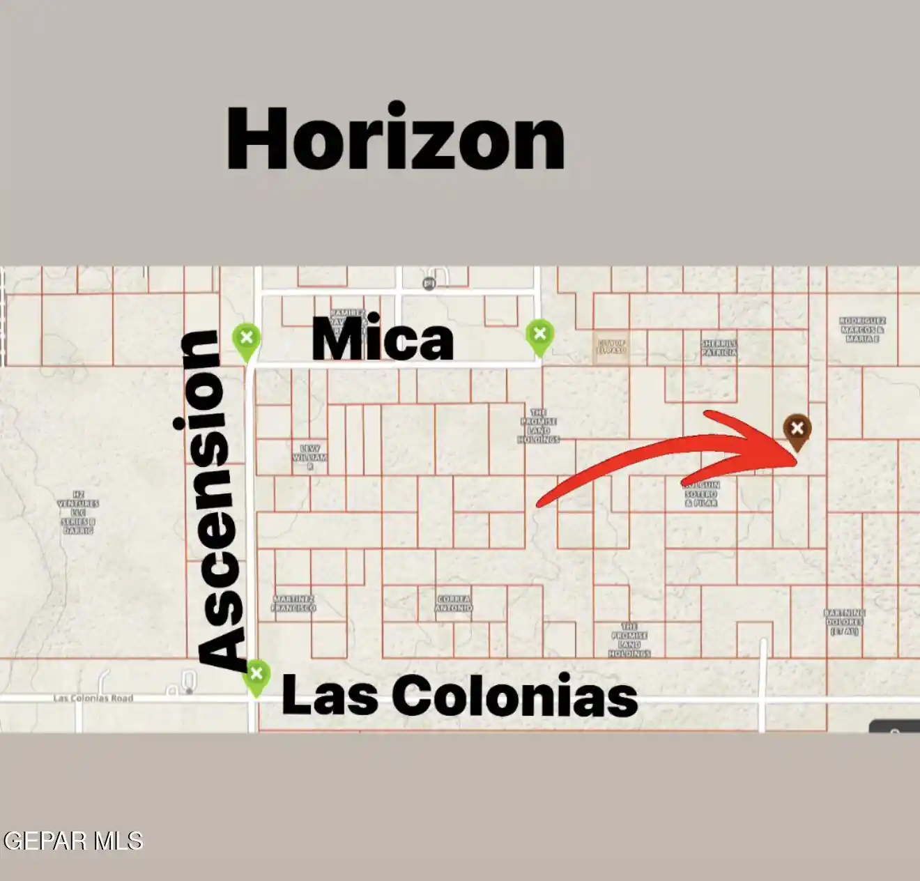 Land for sale at Pn 374462 Mica, Horizon City, TX 79928 | MLS# 953637