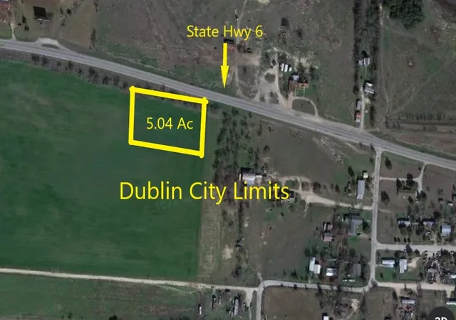 Photo 1 of Land for sale at Tbd2 Hwy 6, Dublin, TX 76446 | MLS# 20365711 | Listing updated on 2026-09-23