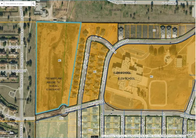Photo 3 of Land for sale at 7002 Maryland, Abilene, TX 79606 | MLS# 20398255 | Listing updated on 2026-07-24