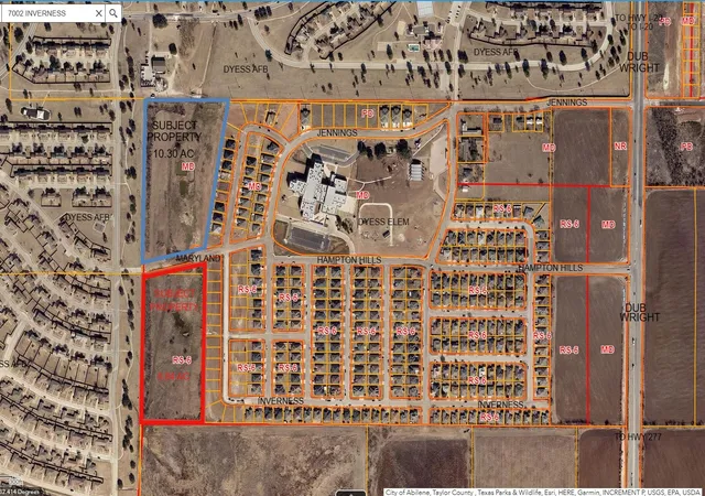 Photo 1 of Land for sale at 7002 Inverness St, Abilene, TX 79606 | MLS# 20398270 | Listing updated on 2026-07-24