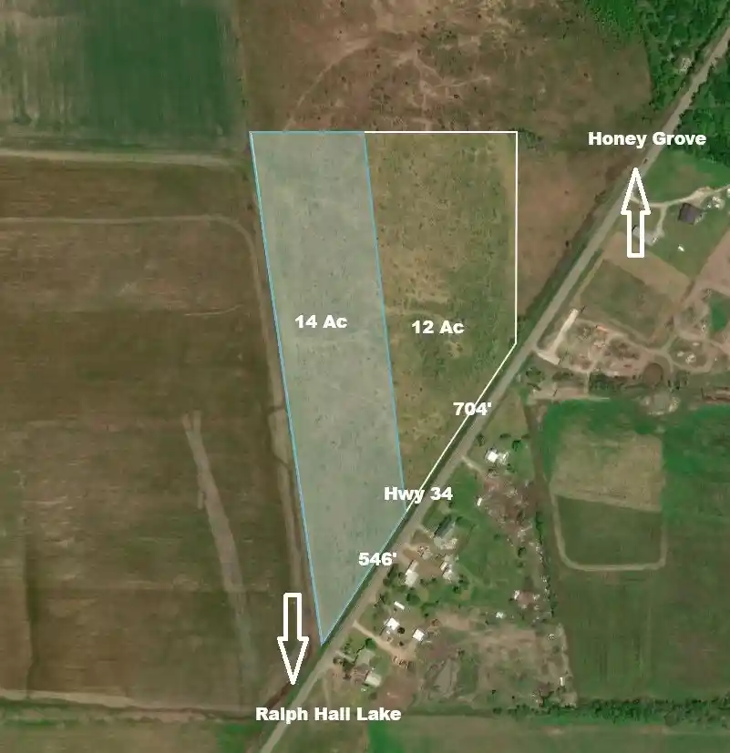 Photo 1 of Land for sale at Tbd Fm 34, Honey Grove, TX 75446 | MLS# 20436967 | Listing updated on 2026-07-01