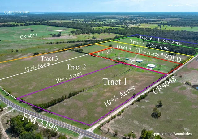 Photo 3 of Land for sale at Tract 6 Cr 4048, Kemp, TX 75143 | MLS# 20445569 | Listing updated on 2026-09-02