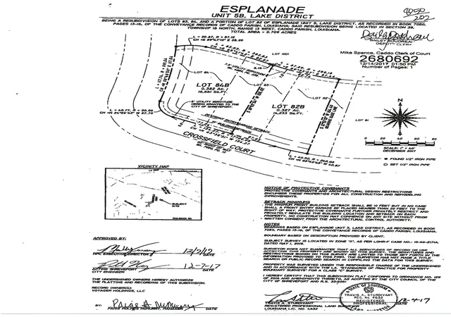 Photo 2 of Land for sale at 0 Crossfield Ct, Shreveport, LA 71106 | MLS# 20452454 | Listing updated on 2026-07-09
